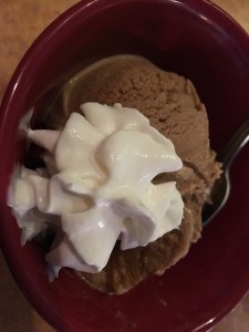 Coffee ice cream, Vicki’s Eatery, Silver City, New Mexico | In Search of a Scoop