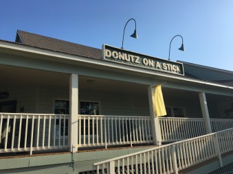 Donuts on a Stick Entrance, Duck, NC | In Search of a Scoop