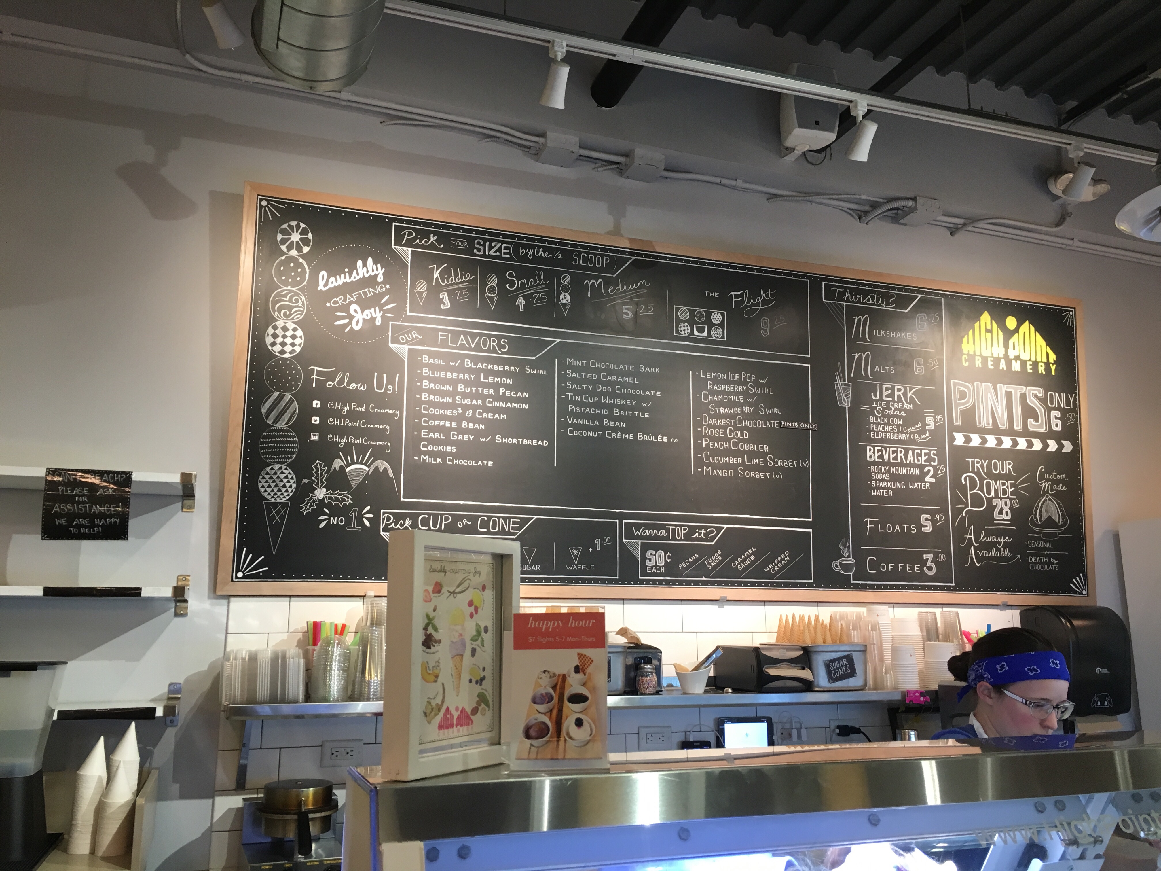 High Line Creamery, Denver, CO | In Search of a Scoop