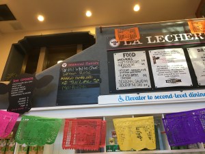 Board at La Lecheria, Santa Fe, NM | In Search of a Scoop